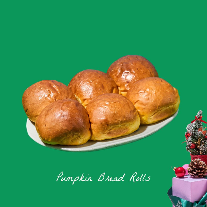 Festive Pumpkin Bread Rolls