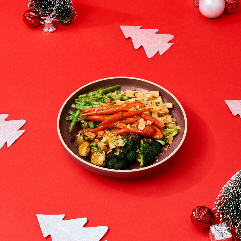 Christmas Seasonal Roasted Root Veggies